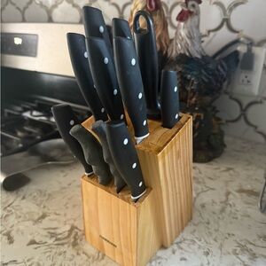 Farberware Yellow Knife Block 11